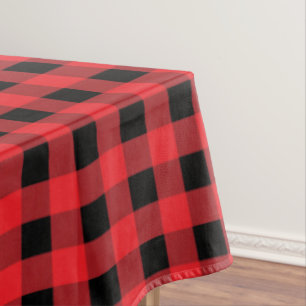 Tablecloth Christmas Buffalo Plaid