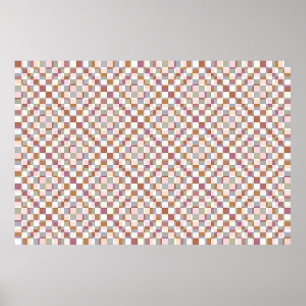 Tablecloth Design For A Clown's Funeral Reception Poster