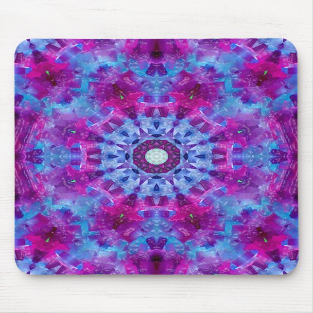 Tablecloth dewdrops... mouse pad (Front)