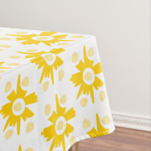 Tablecloth Easter Baby Chicks Yellow