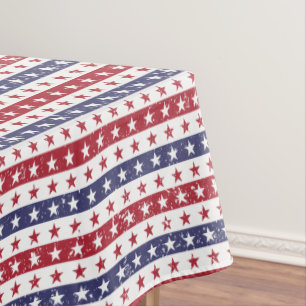 Tablecloth-July 4th Stars Tablecloth