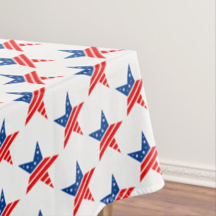 Tablecloth-July 4th Stars Tablecloth