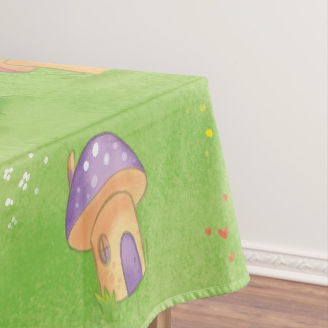 Tablecloth mushroom village (In Situ)