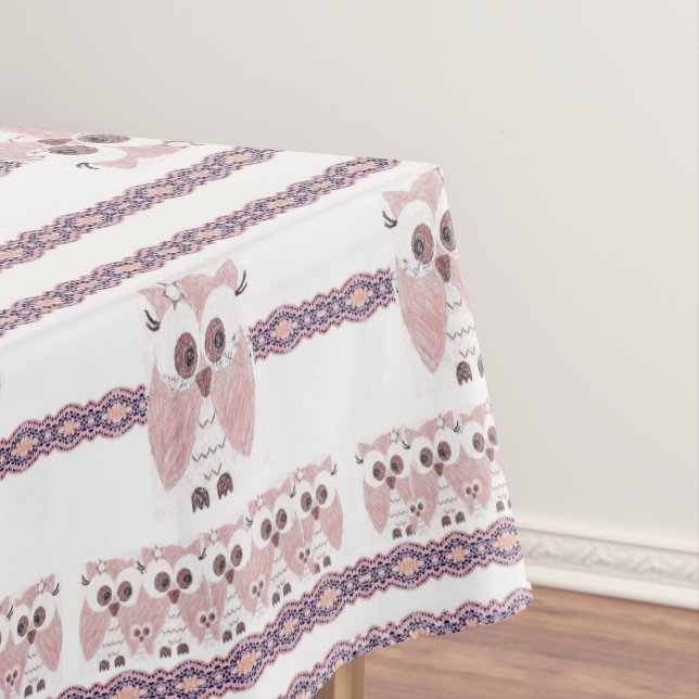 Tablecloth Owl (In Situ)