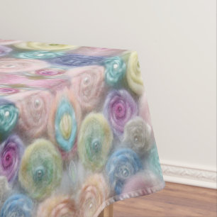 Tablecloth Pastel Yarn