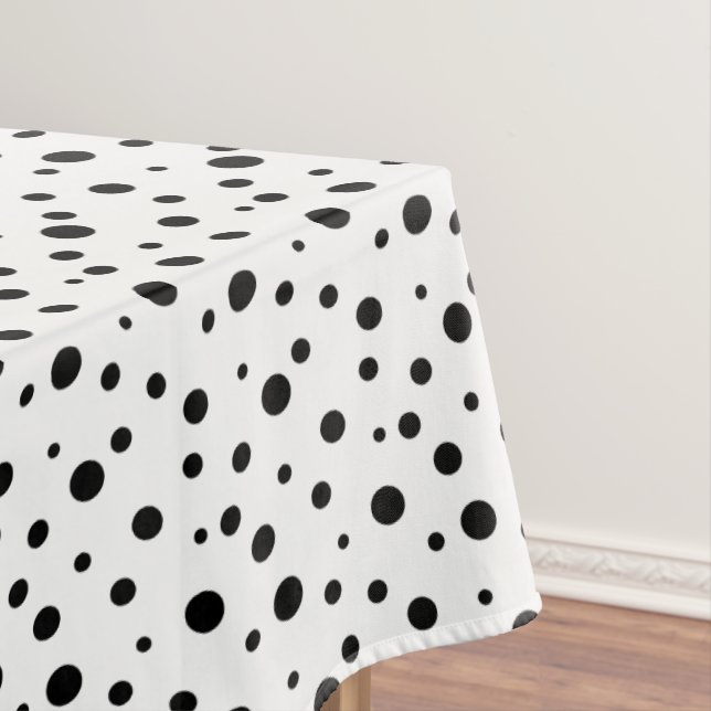 Tablecloth-Polka Dots Tablecloth (In Situ)