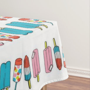 Tablecloth Popsicles