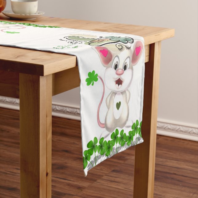 Tablecloth Runner St. Patrick's Day (In Situ)