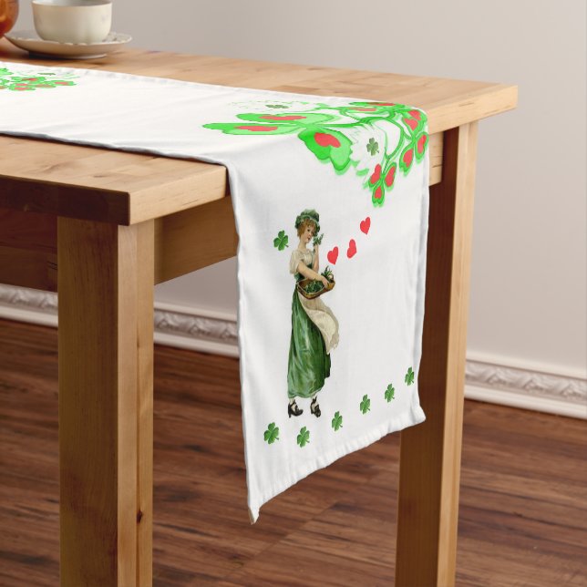 Tablecloth Runner St. Patrick's Day (In Situ)