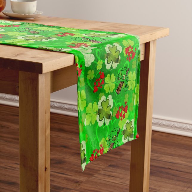 Tablecloth Runner St. Patrick's Day (In Situ)