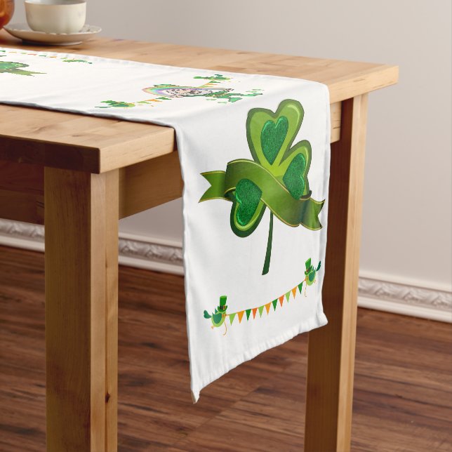 Tablecloth Runner St. Patrick's Day (In Situ)