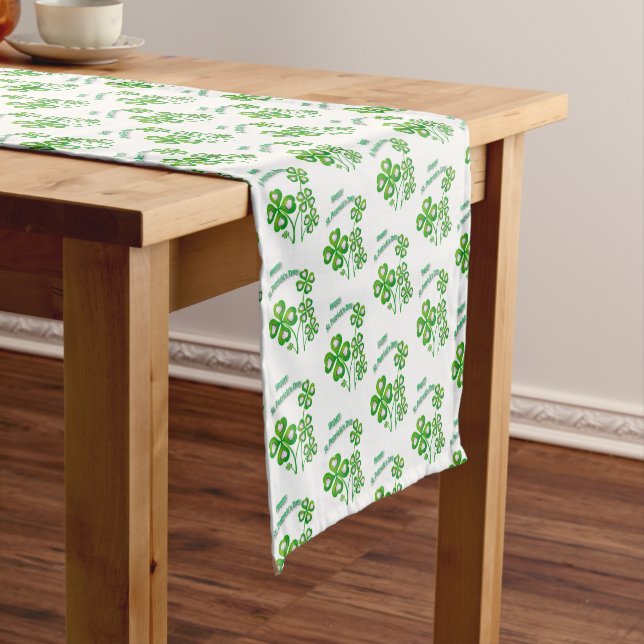 Tablecloth Runner St. Patrick's Day (In Situ)