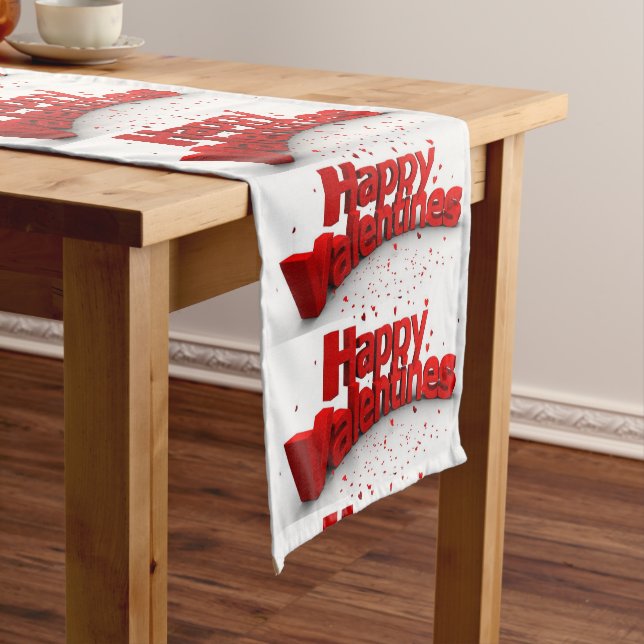 Tablecloth Runner Valentines (In Situ)