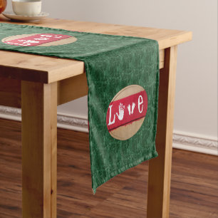Tablecloth Runner Valentines