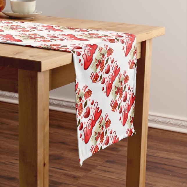 Tablecloth Runner Valentines (In Situ)
