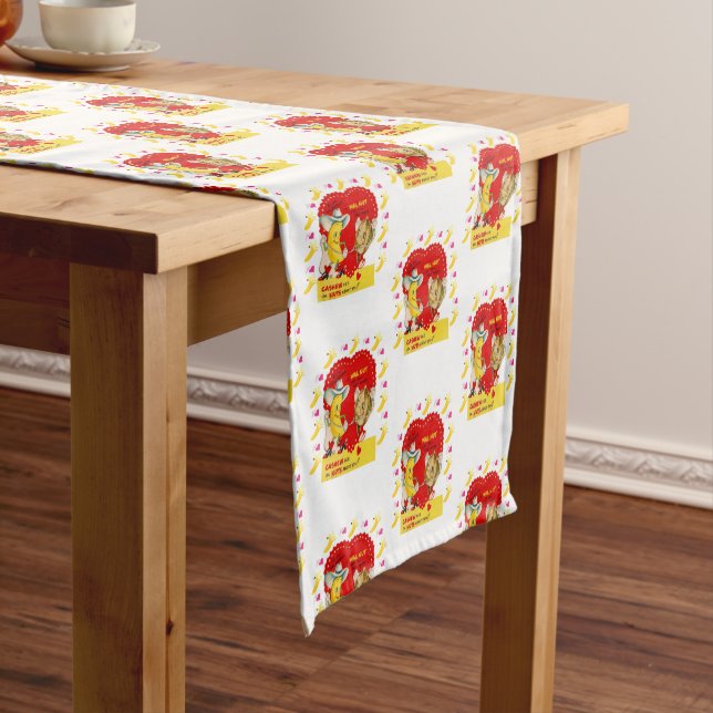 Tablecloth Runner Valentines (In Situ)