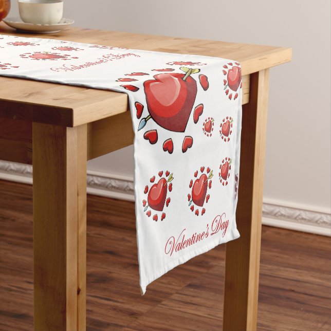 Tablecloth Runner Valentines (In Situ)
