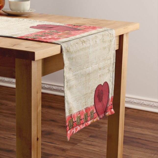Tablecloth Runner Valentines (In Situ)