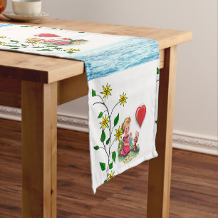 Tablecloth Runner Valentines