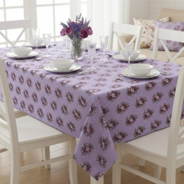 Tablecloth Violet Bouquet (Creator Uploaded)