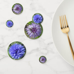 Tablefetti - Cornflowers in Blue and Purple Confetti