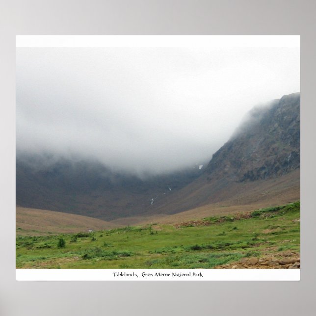 Tablelands,  Gros Morne National Park Poster (Front)