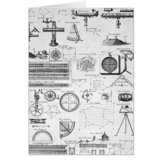 Tables of Surveying Cards