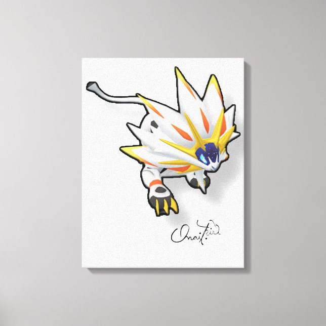 Tables Related to Pokémon GO. Canvas Print (Front)