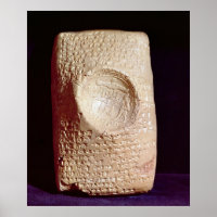 Tablet with cuneiform inscription