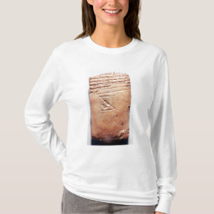 Tablet with cuneiform script, c.1830-1530 BC T-Shirt