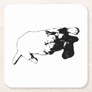 Tabletop Calm – Toy & Trust Square Paper Coaster