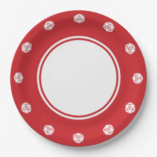 Tabletop Chic in Cherry Paper Plate