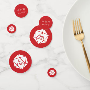 Tabletop Chic in Cherry Table Confetti