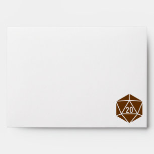 Tabletop Chic in Chocolate Envelopes