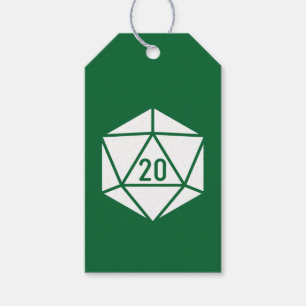 Tabletop Chic in Green Gift Tag