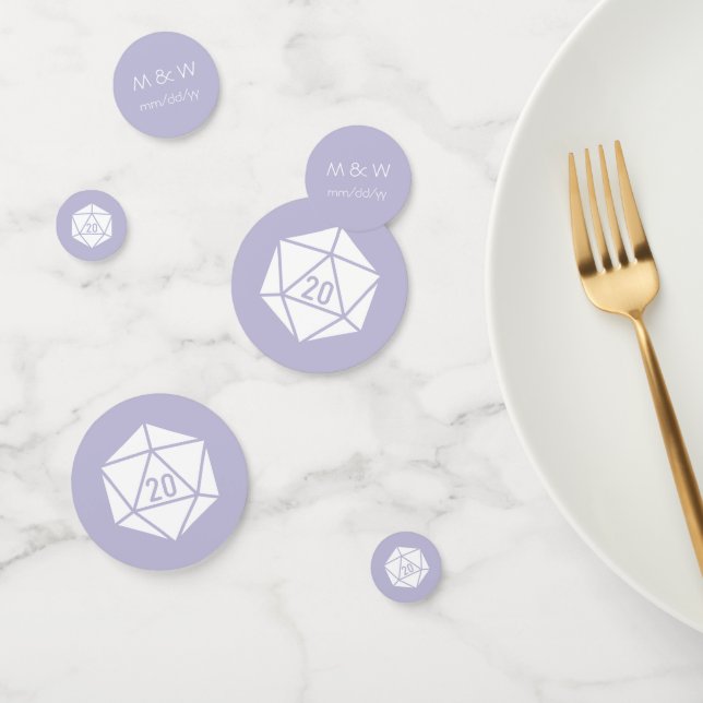 Tabletop Chic in Lavender Table Confetti (Group)
