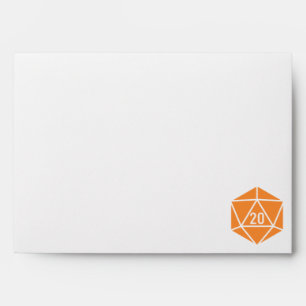Tabletop Chic in Orange Envelopes