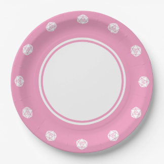 Tabletop Chic in Petal Pink Paper Plate