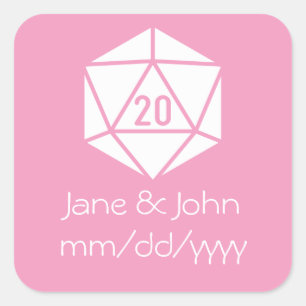 Tabletop Chic in Petal Pink Sticker