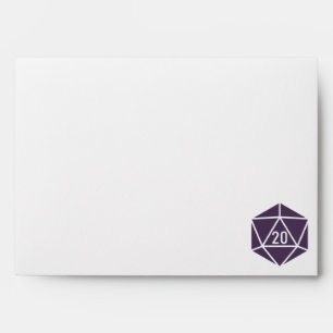 Tabletop Chic in Purple Envelopes