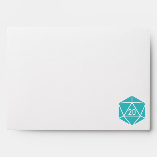 Tabletop Chic in Turquoise Envelopes (Front)