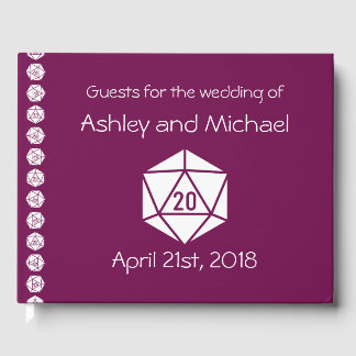 Tabletop Chic in Wine Guest Book