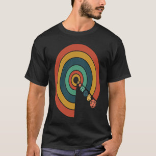 Tabletop Games Retro RPG D20 Dice Vintage Roleplay T-Shirt