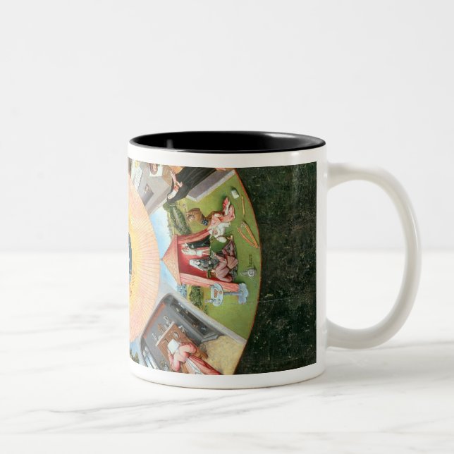 Tabletop of the Seven Deadly Sins Two-Tone Coffee Mug (Right)