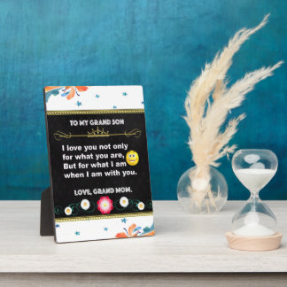 Tabletop Plaque,gift to my grand daughter on Plaque