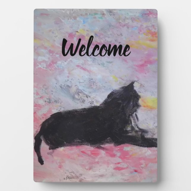 Tabletop Plaque with Easel (Front)