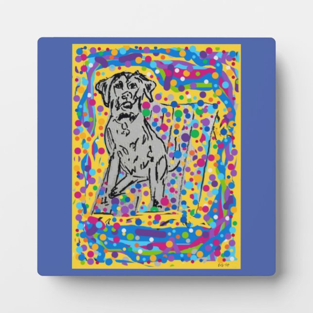 Tabletop Plaque With Easel (Front)