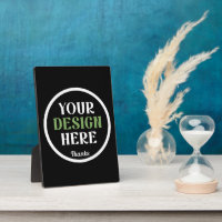 Tabletop Plaque with Easel