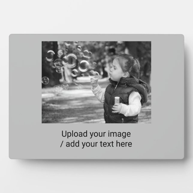 Tabletop Plaque with Easel (Front)