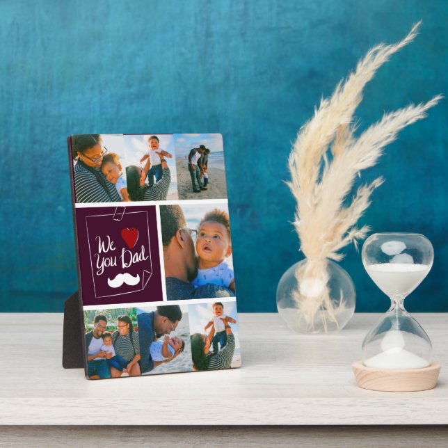 Tabletop Plaque with Easel (Side)